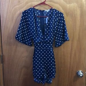Polka dot romper